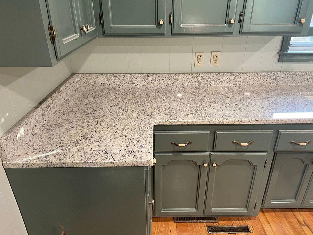 Moonlight Granite Kitchen Install
